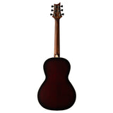 PRS SE P20 Parlor Acoustic Electric Guitar - Fire Red Burst - Preorder