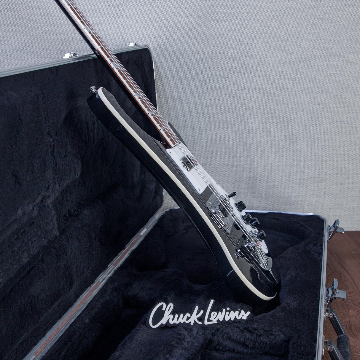 Rickenbacker 4003 4 String Electric Bass Guitar - Jetglo Finish - #2535750