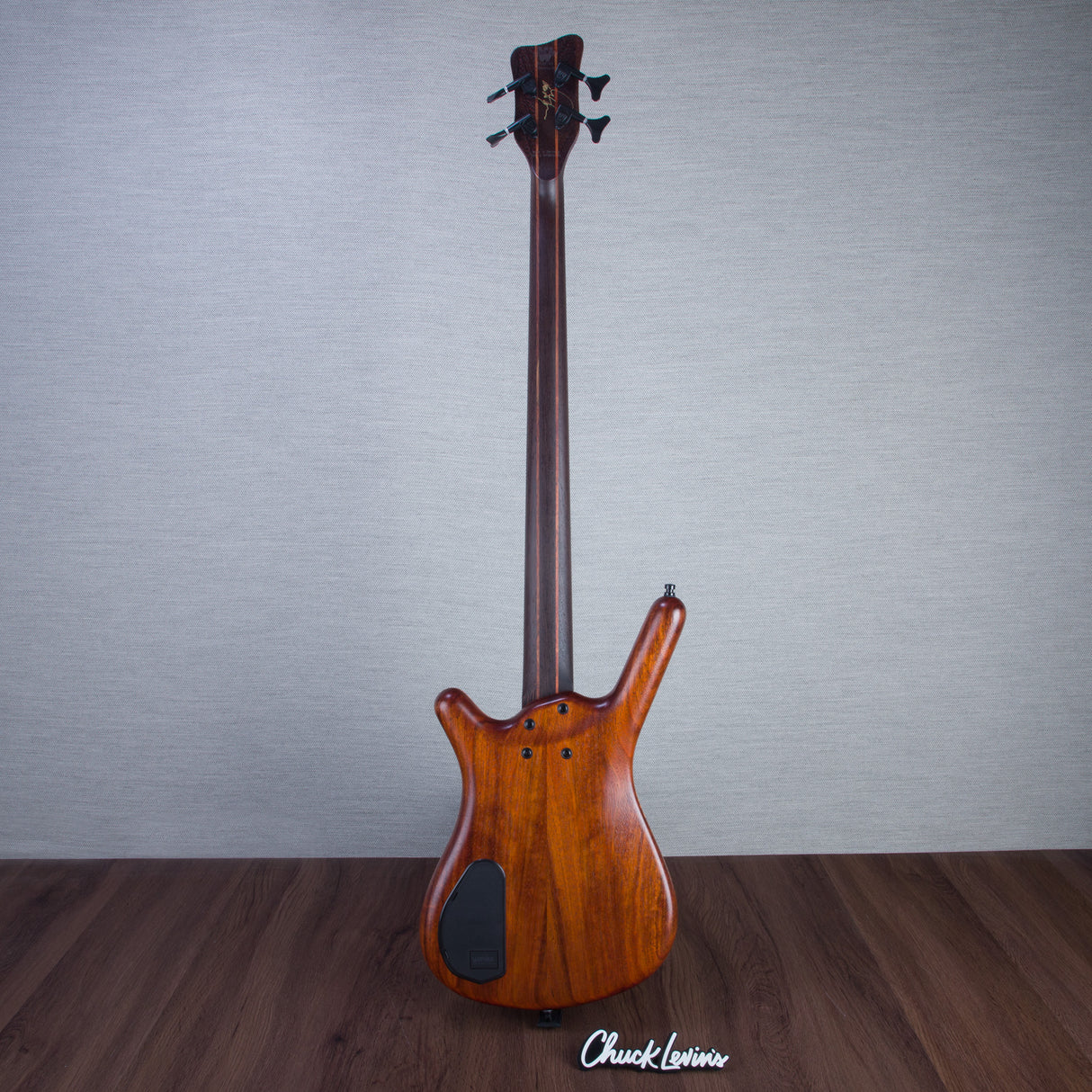 Warwick Limited Edition Pro Series Steametter 4-String Electric Bass Guitar - Special Amber Transparent Satin - #GPSG01021322
