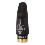 Theo Wanne NY Bros 2 Alto Saxophone Hard Rubber Mouthpiece - 8