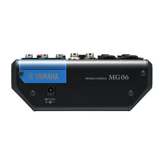 Yamaha MG06 6 Channel Mixer - New