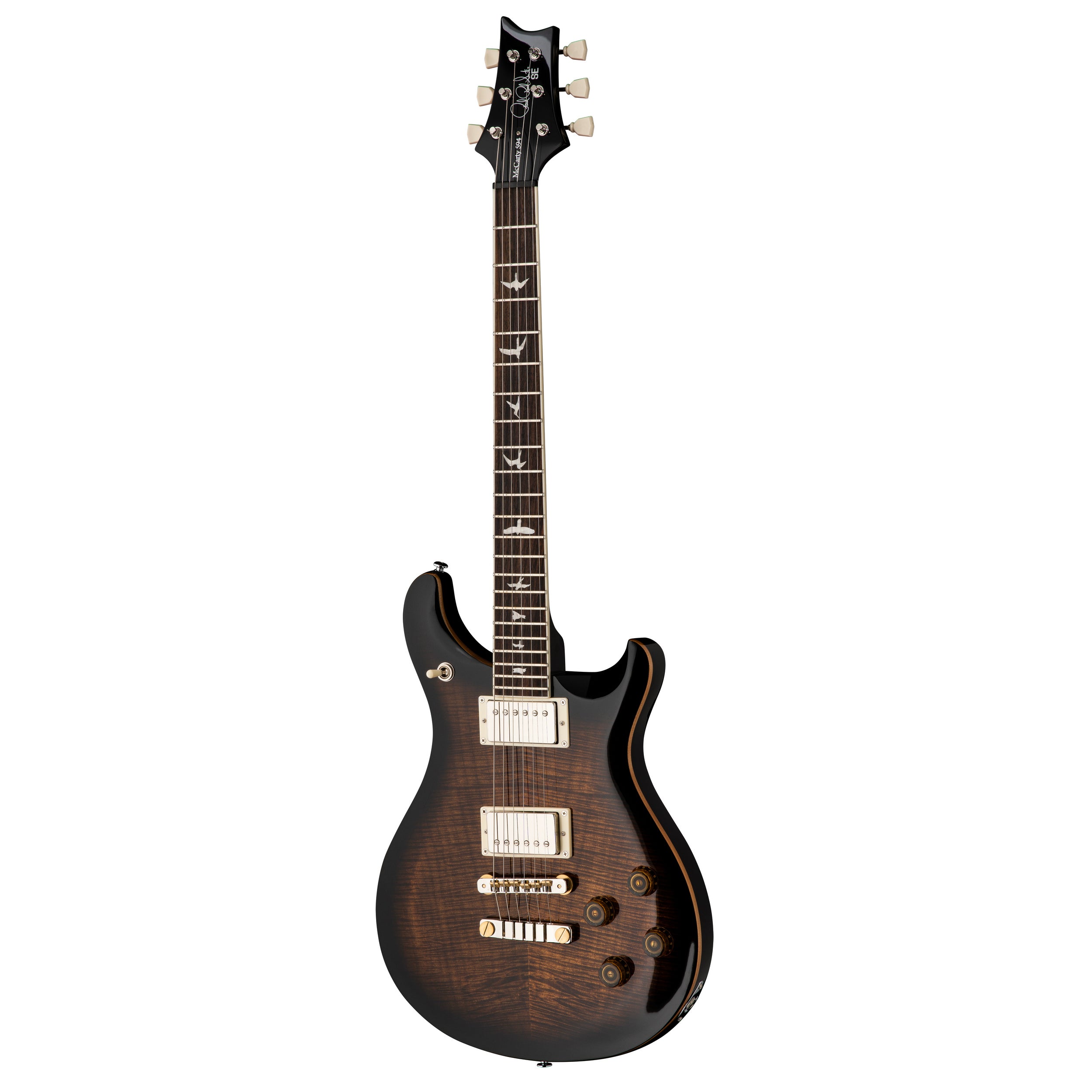 PRS SE McCarty 594 Electric Guitar - Black Gold Sunburst – Chuck