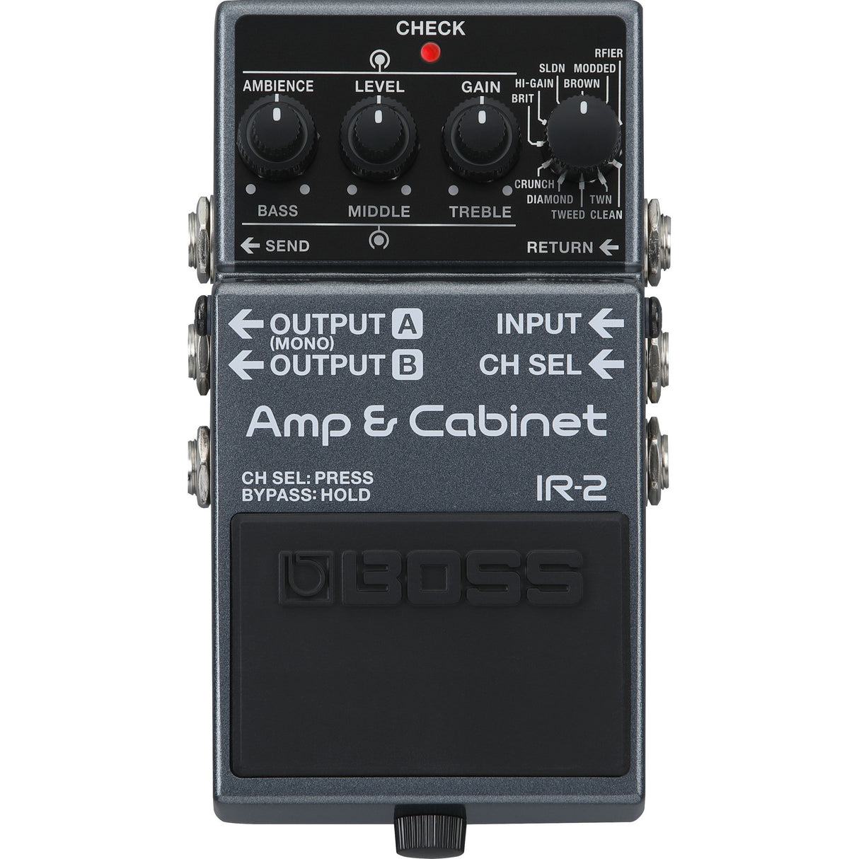 Boss IR-2 Amp and Cabinet Emulator Effects Pedal - Mint, Open Box