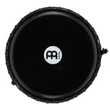 Meinl 12-Inch Travel Series Rope Tuned Djembe with Goat Head - Phantom Black