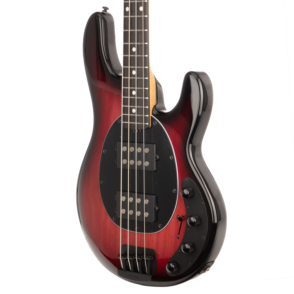Music Man Stingray Special HH 4-String Bass Guitar - Raspberry Burst - New