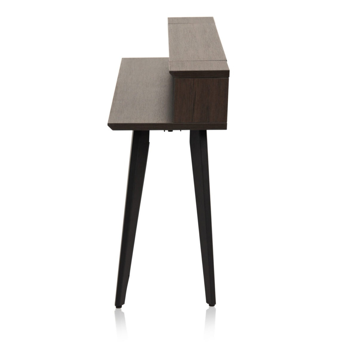 Gator Frameworks Elite Furniture Series 88-Note Keyboard Table - Dark Walnut