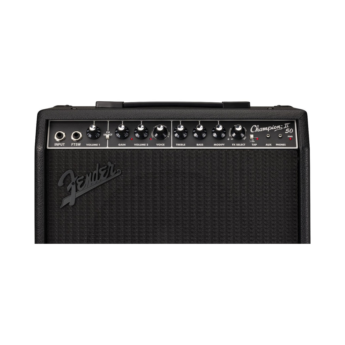Fender Champion II 50 Blackout 50-Watt 1x12-inch Combo Guitar Amplifier