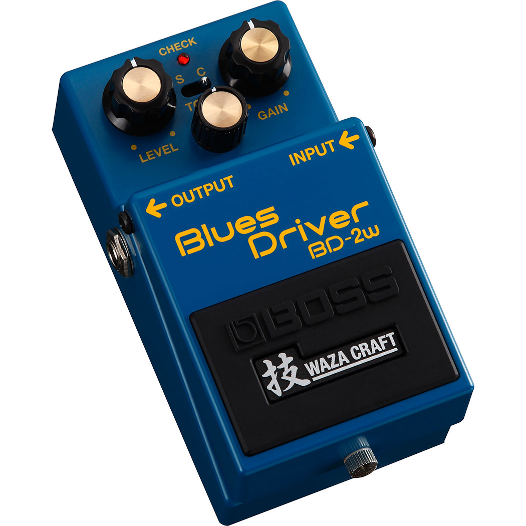 Boss BD-2W Blues Driver - Waza Craft Pedal - Mint, Open Box