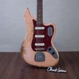 Fender Custom Shop Time Machine Series 1962 Bass VI Super Heavy Relic Electric Bass Guitar - Aged Dirty Shell Pink - #CZ590972