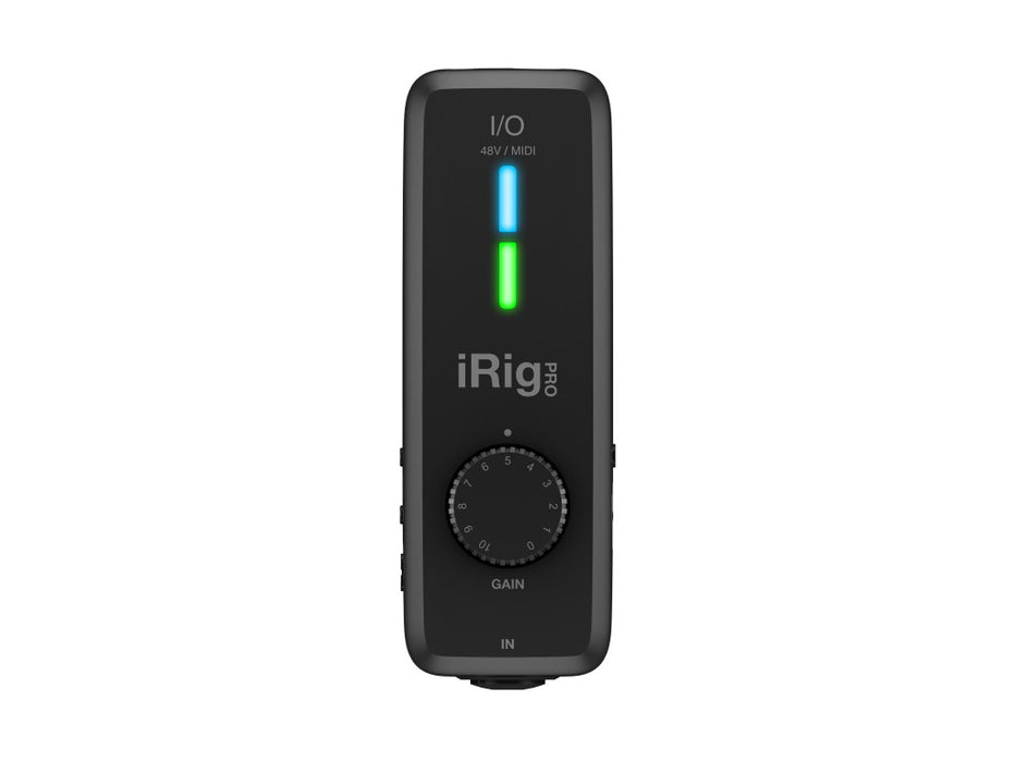 IK Multimedia iRig Pro I/O Ultra-Compact Professional Audio/MIDI Interface - New