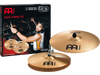 Meinl MCS Set: 14" Medium Hi-Hat Cymbals, 16" Crash Cymbal