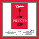 D'Addario Prelude Viola Single A String - Short Scale J911SM