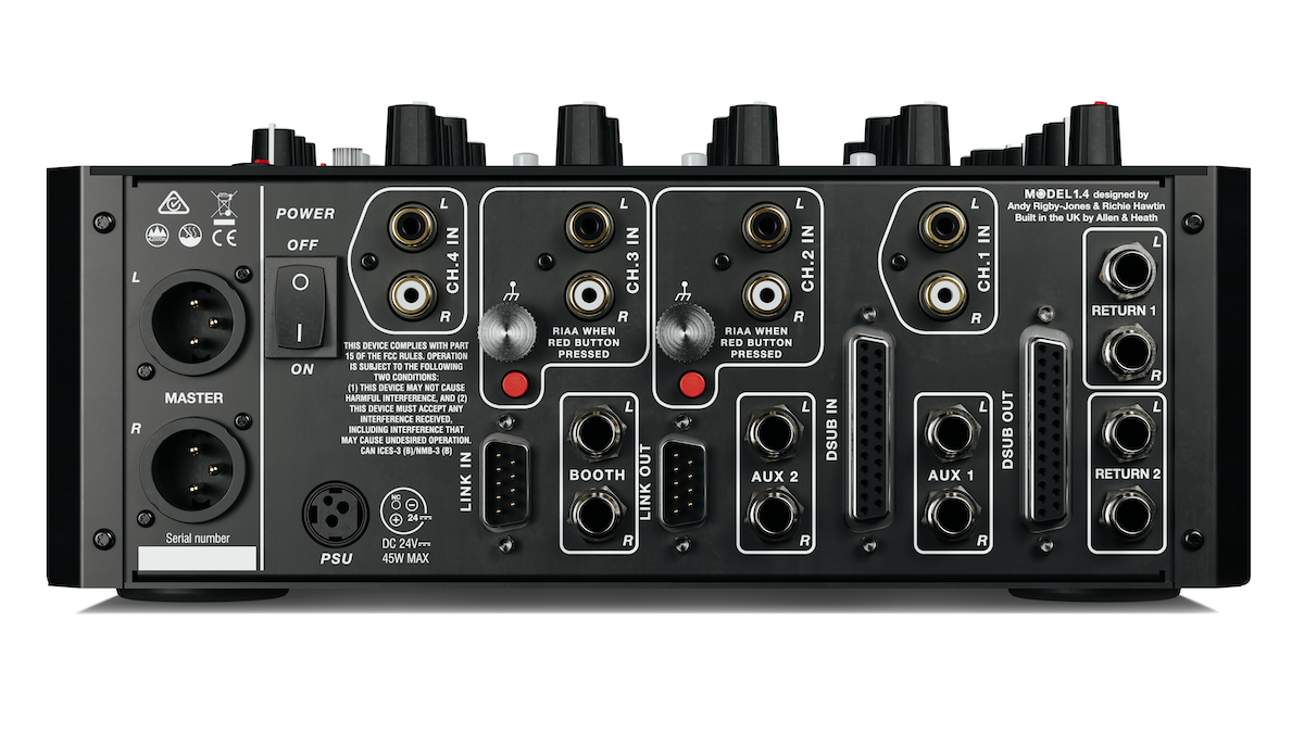 PLAYdifferently Model 1.4 4-Channel Analogue DJ Mixer