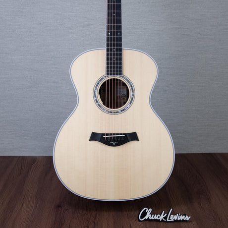 Taylor Custom Shop Grand Auditorium No Cutaway Lutz Spruce/Brazilian Rosewood Acoustic Electric Guitar - #1201206089