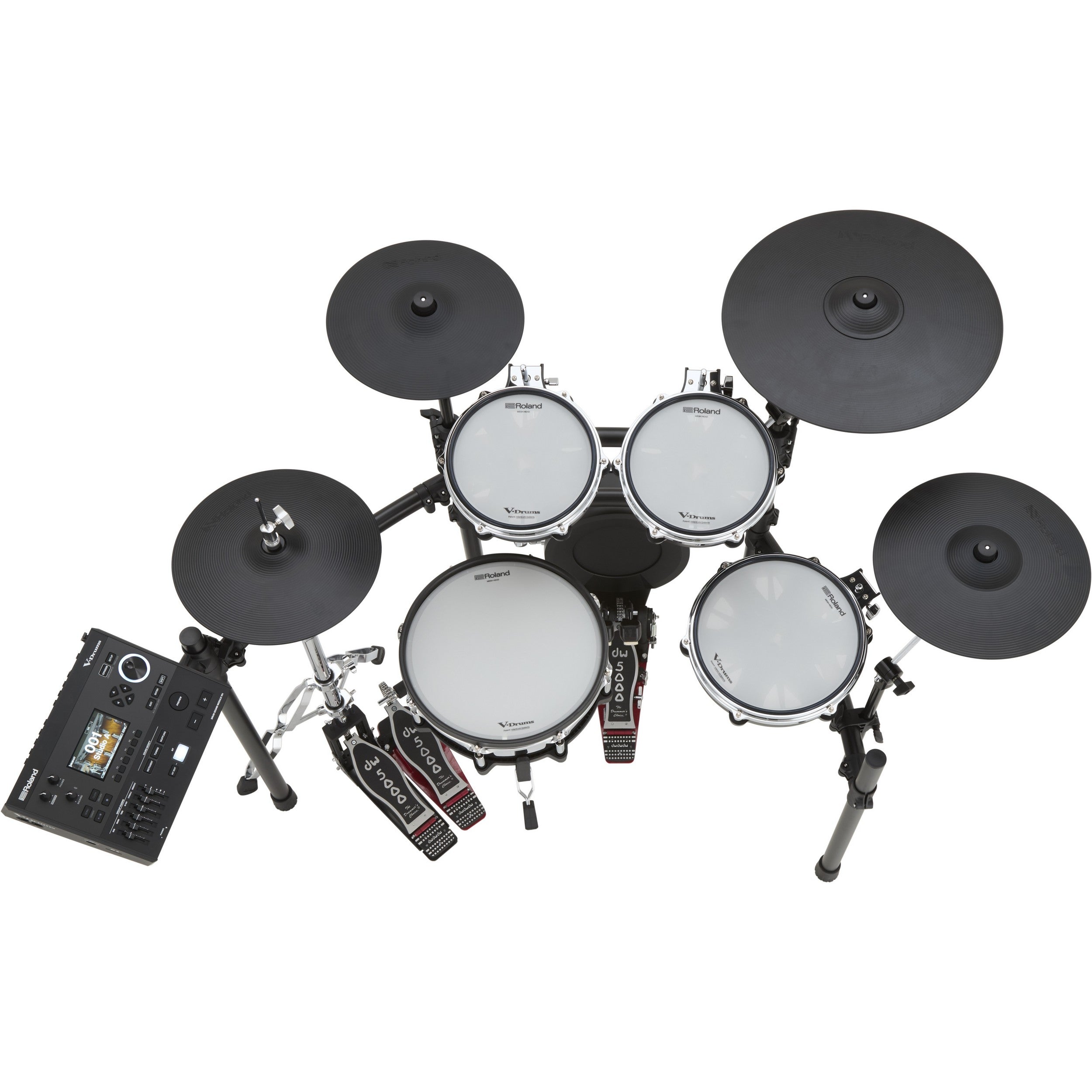 roland pedal drum Roland TD516 V-Drums Electronic Drum Kit w/ Drumsticks