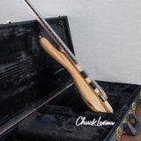 Spector Euro 6 LT Solid Korina Wings 6-String Electric Bass Guitar - Natural Satin - CHUCKSCLUSIVE - #NB23484