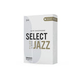 D'Addario ORSF10ASX3M Organic Select 10-Pack Jazz Alto Saxophone Reeds - 3 Medium