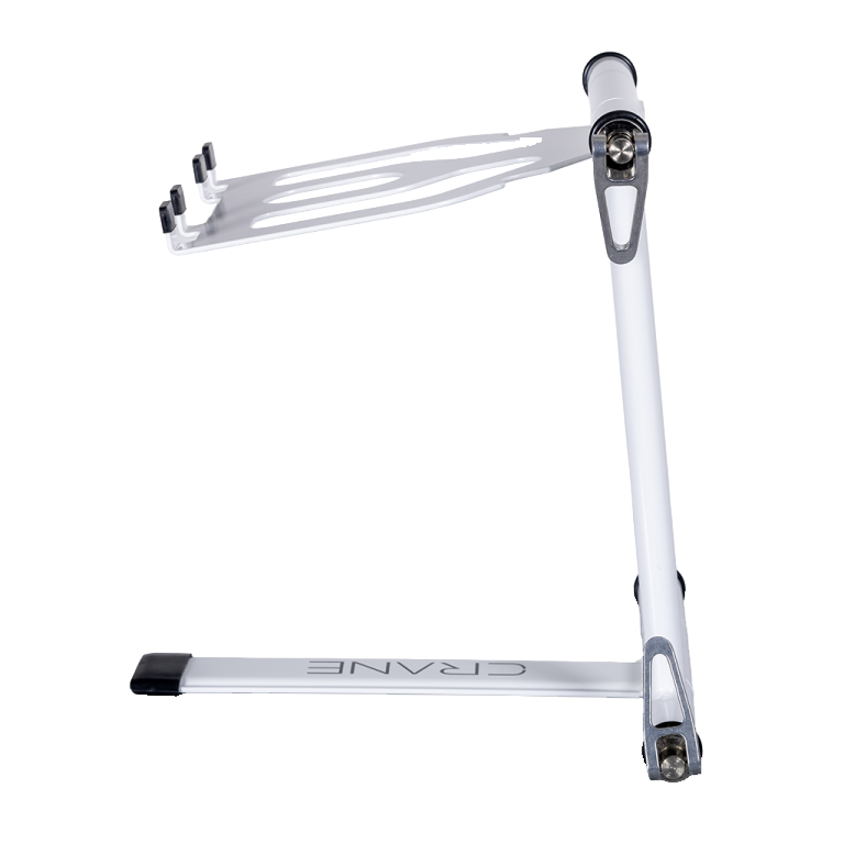 Crane Stand Plus Laptop Stand - White