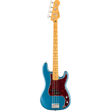 Fender American Professional Classic Precision Electric Bass Guitar, Maple Fingerboard - Faded Lake Placid Blue