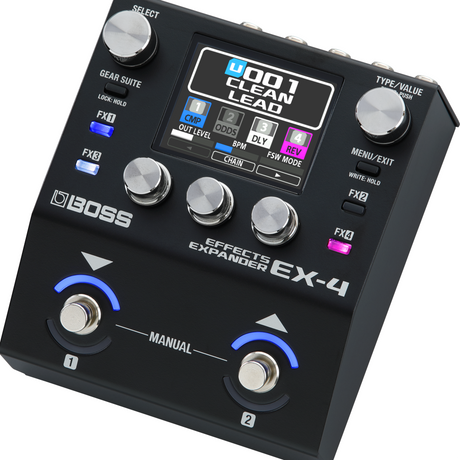 Boss EX-4 Effects Expander Compact Pedalboard Multi-Effects Pedal