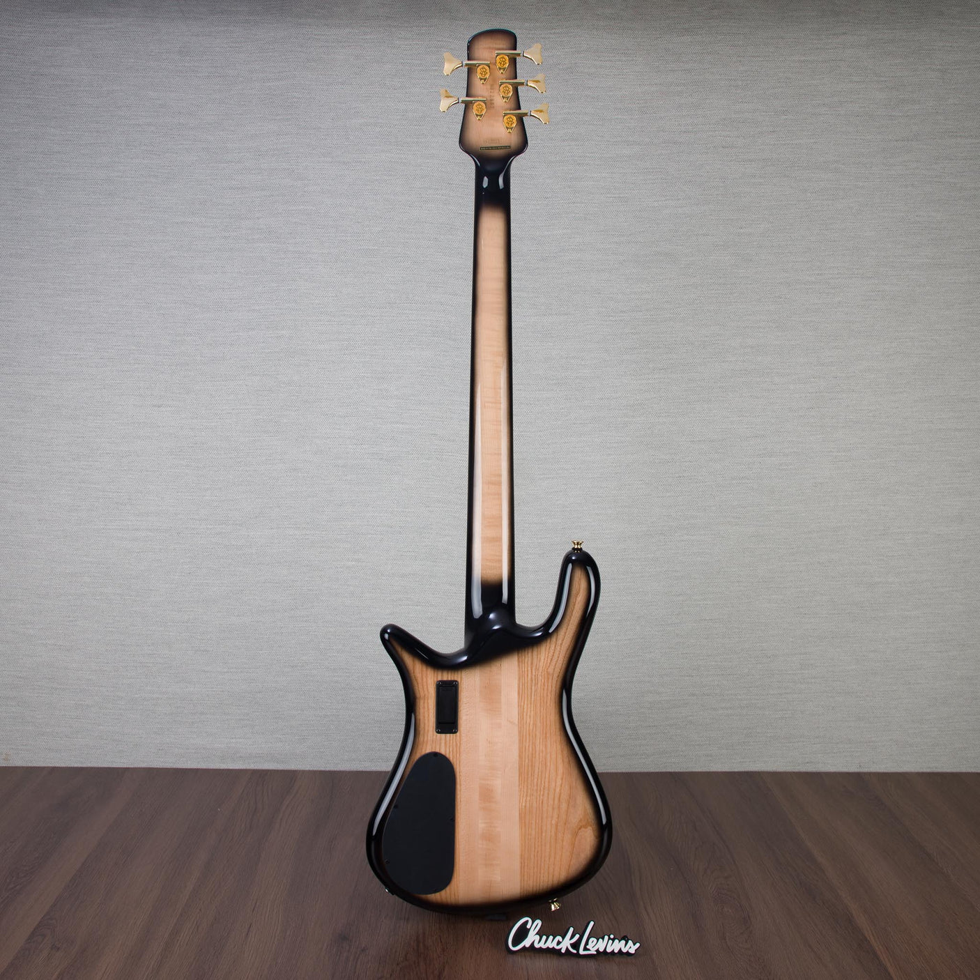 Spector Euro 5 5-String Electric Bass Guitar - Natural Black Burst Gloss - CHUCKSCLUSIVE - #NB22967