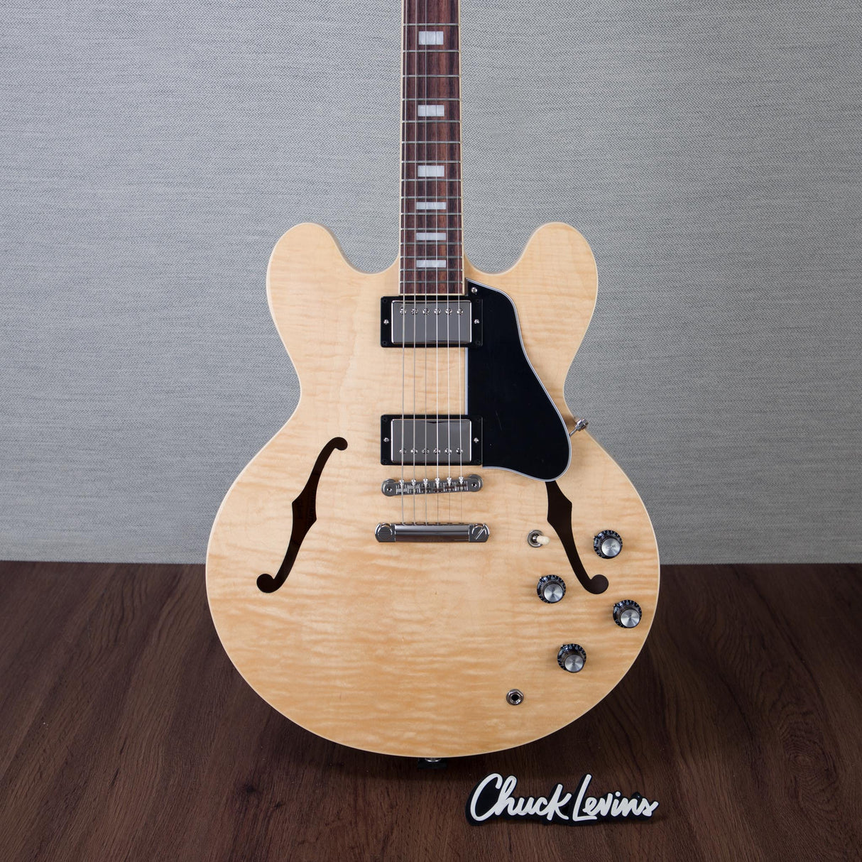 Gibson ES-335 Figured Semi-Hollow Electric Guitar - Natural - #232250213