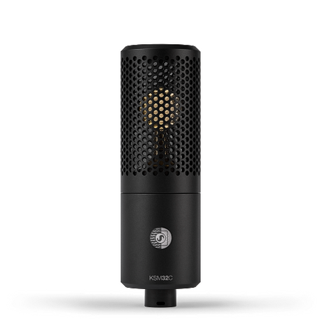 KSM32C/SM Cardioid Condenser Microphone with Soft Mount - Studio Kit