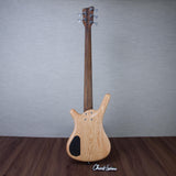 Warwick Pro Series Corvette 5-String Electric Bass Guitar - Natural Transparent Satin - #GPS L 010778-22