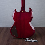 Gibson Custom Shop 1964 SG Standard Reissue Maestro Vibrola Electric Guitar, Gold Hardware - Watermelon King - CHUCKSCLUSIVE - #601384