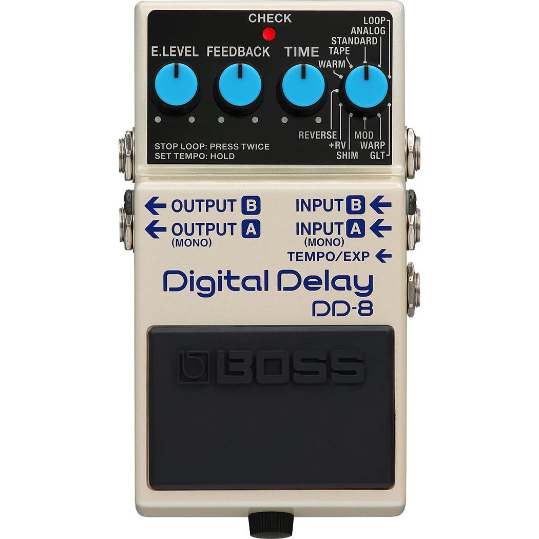 Boss DD-8 Digital Delay Pedal - Mint, Open Box