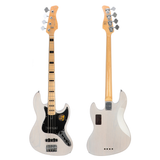 Sire Marcus Miller V7 Vintage Swamp Ash-4 2nd Gen Bass Guitar - White Blonde - New