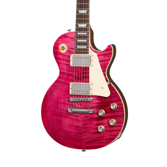 Gibson Les Paul Standard '60s Figured Top Electric Guitar - Translucent Fuchsia - Display Model - Display Model