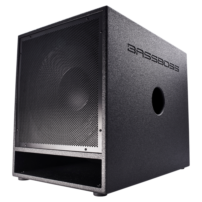 BassBoss BB15-MK3 Single 15-Inch Compact Active Powered Subwoofer