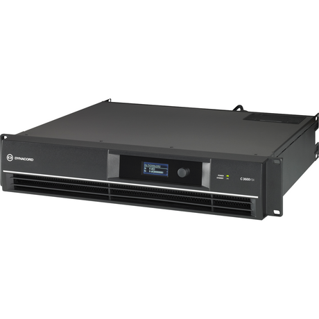 Dynacord C3600FDI DSP 2 x 1800-Watt Power Amplifier - Mint, Open Box