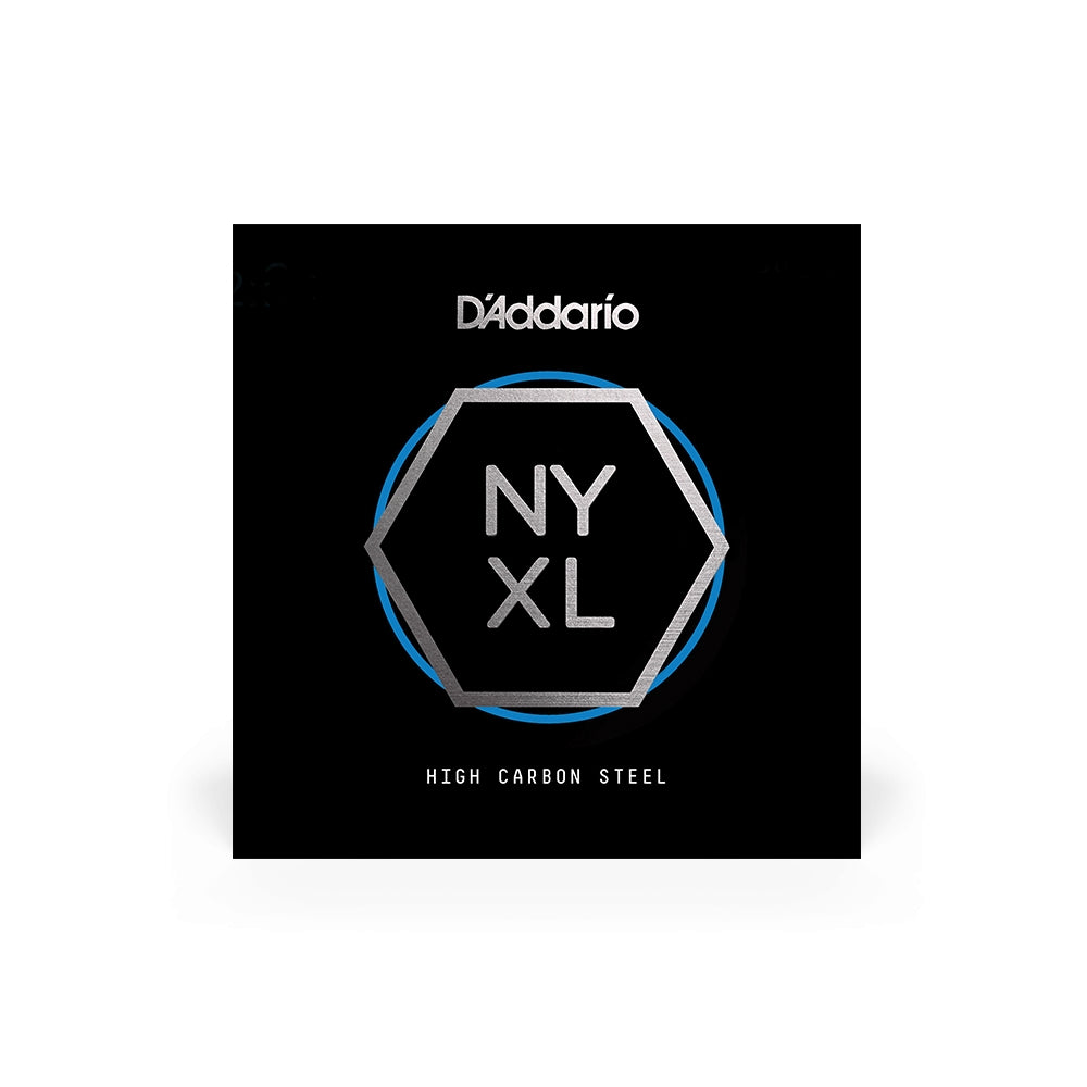 D'Addario NYS021 NYXL Single Plain Steels .021 Electric Guitar String