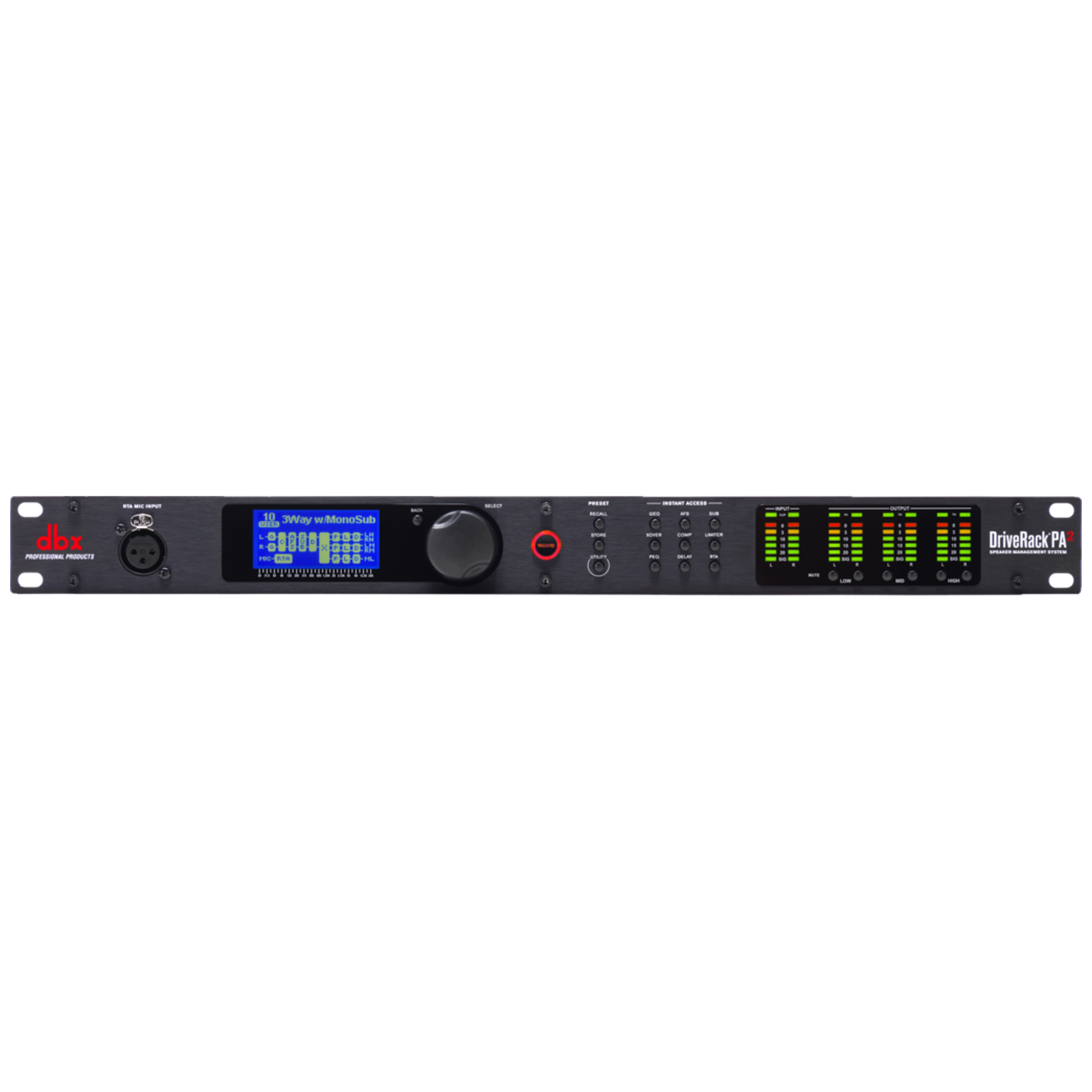 dbx Dack PA2 専用測定マイクセット dbx DriveRack PA2 Package - with