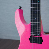 ESP USA M-II FR Electric Guitar - Neon Pink Sparkle - #US24769