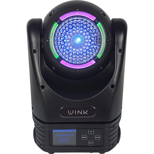 Blizzard Wink 60-Watt RGBW High-Output 4-In-1 LED Moving Head Light - Mint, Open Box