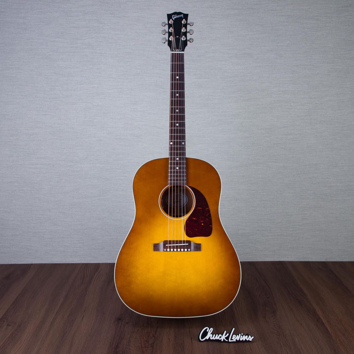 Gibson J-45 Standard Mahogany/Sitka Spruce Acoustic Electric Guitar - Honey Burst - #23204130