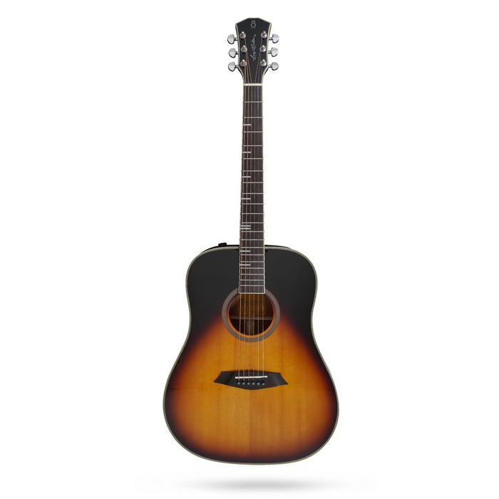 Sire Larry Carlton A4 Dreadnought Acoustic Guitar - Vintage Sunburst Gloss - New