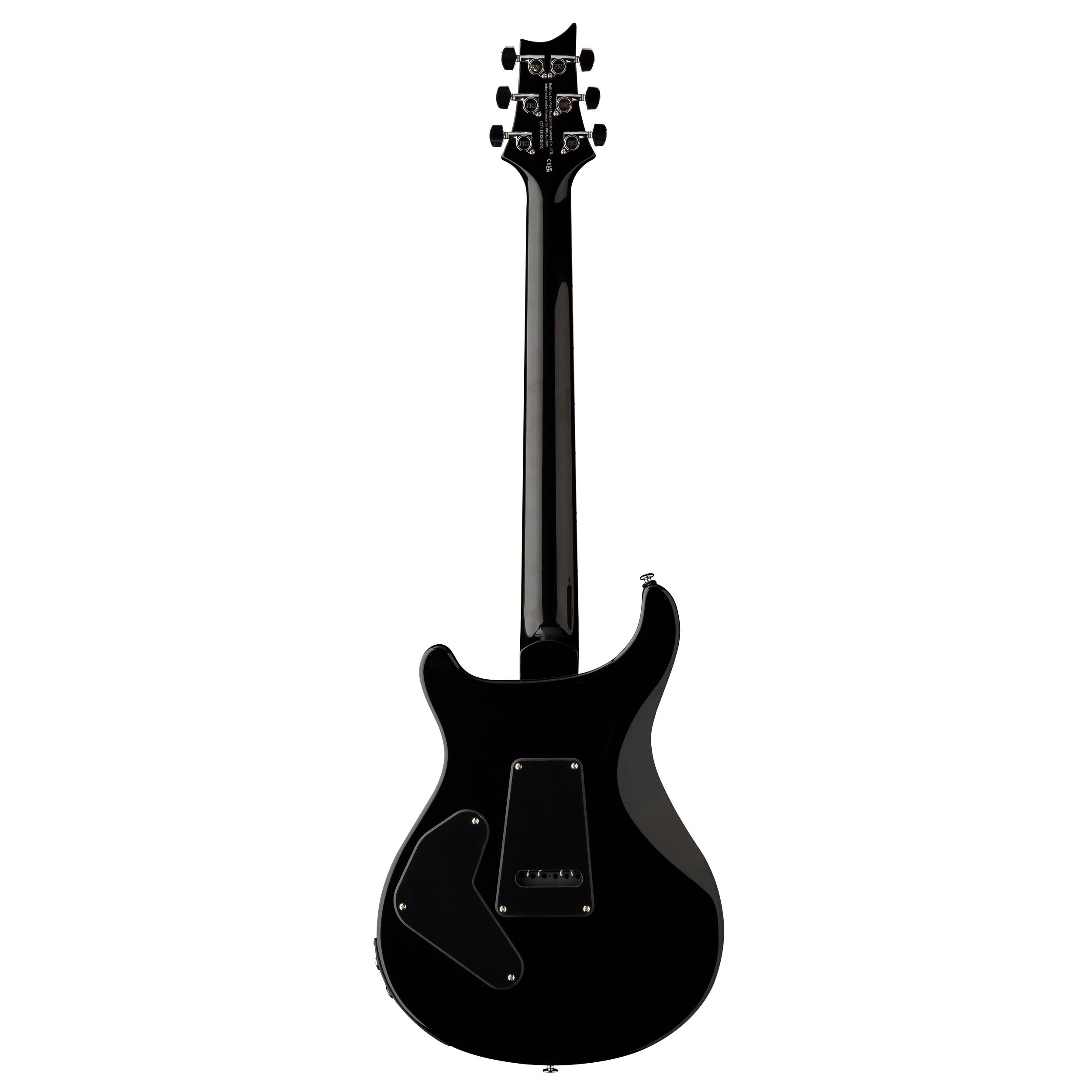 PRS SE Custom 24 Semi-Hollow Piezo Electric Guitar - Charcoal