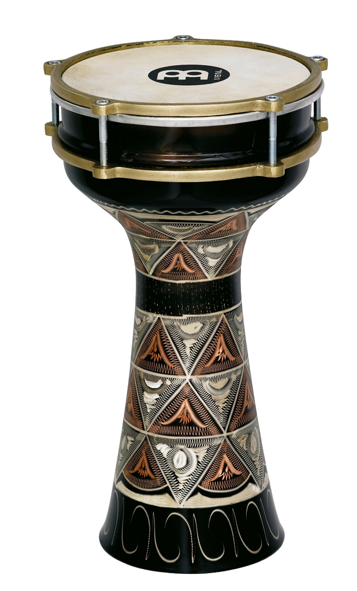 Meinl HE-204 Copper Darbuka Hand-Engraved 7 1/2" X 14 3/4"
