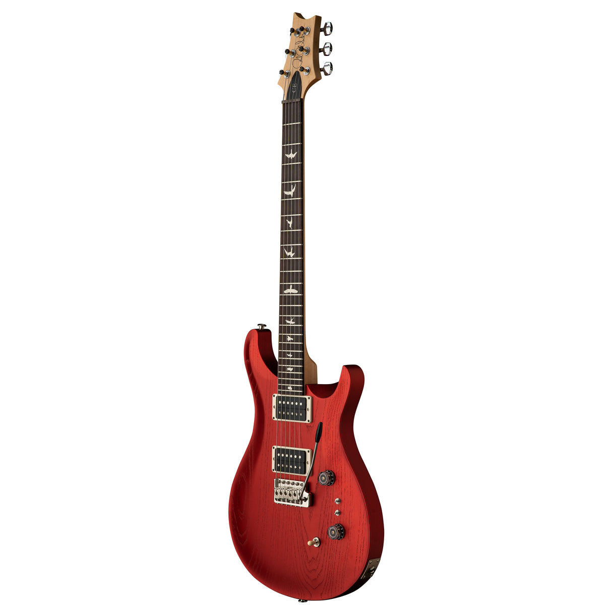 PRS Limited Edition CE 24-08 Swamp Ash Satin Electric Guitar - Red Apple Metallic