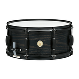 Tama Woodworks 14x6.5-Inch Snare Drum - Black Oak Art Grain Wrap