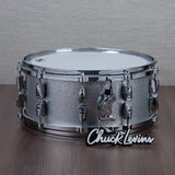 Yamaha 6 x 14-Inch Absolute Hybrid Maple Snare Drum - Silver Sparkle