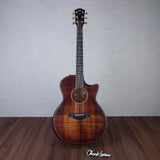 Taylor Builder's Edition K24ce Hawaiian Koa Acoustic Electric Guitar - Kona Burst - #1208304095