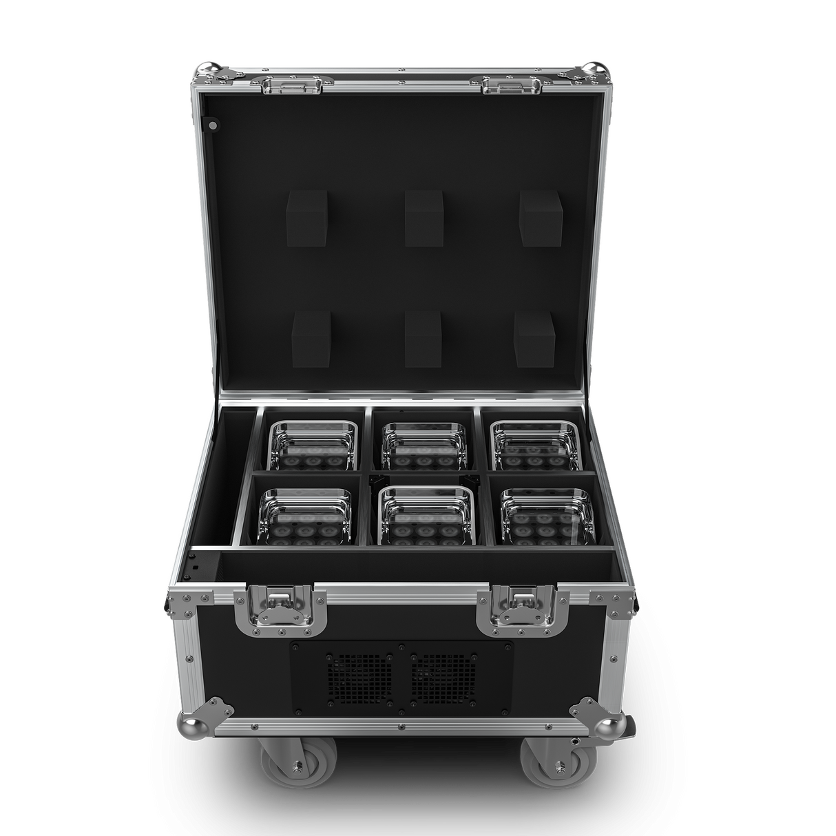 Chauvet Professional WELL FIT X Fixtures 6-Pack with Case