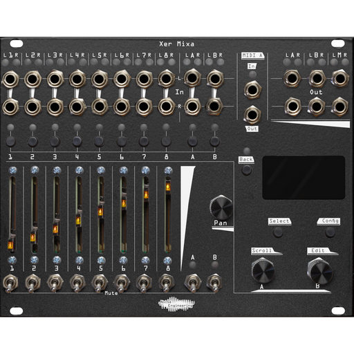 Noise Engineering Xer Mixa 10-Input Analog Mixer - Black