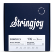 Stringjoy Signatures Nickel-Wound Balanced Electric Guitar Strings - Super Light Gauge (.009-.042)