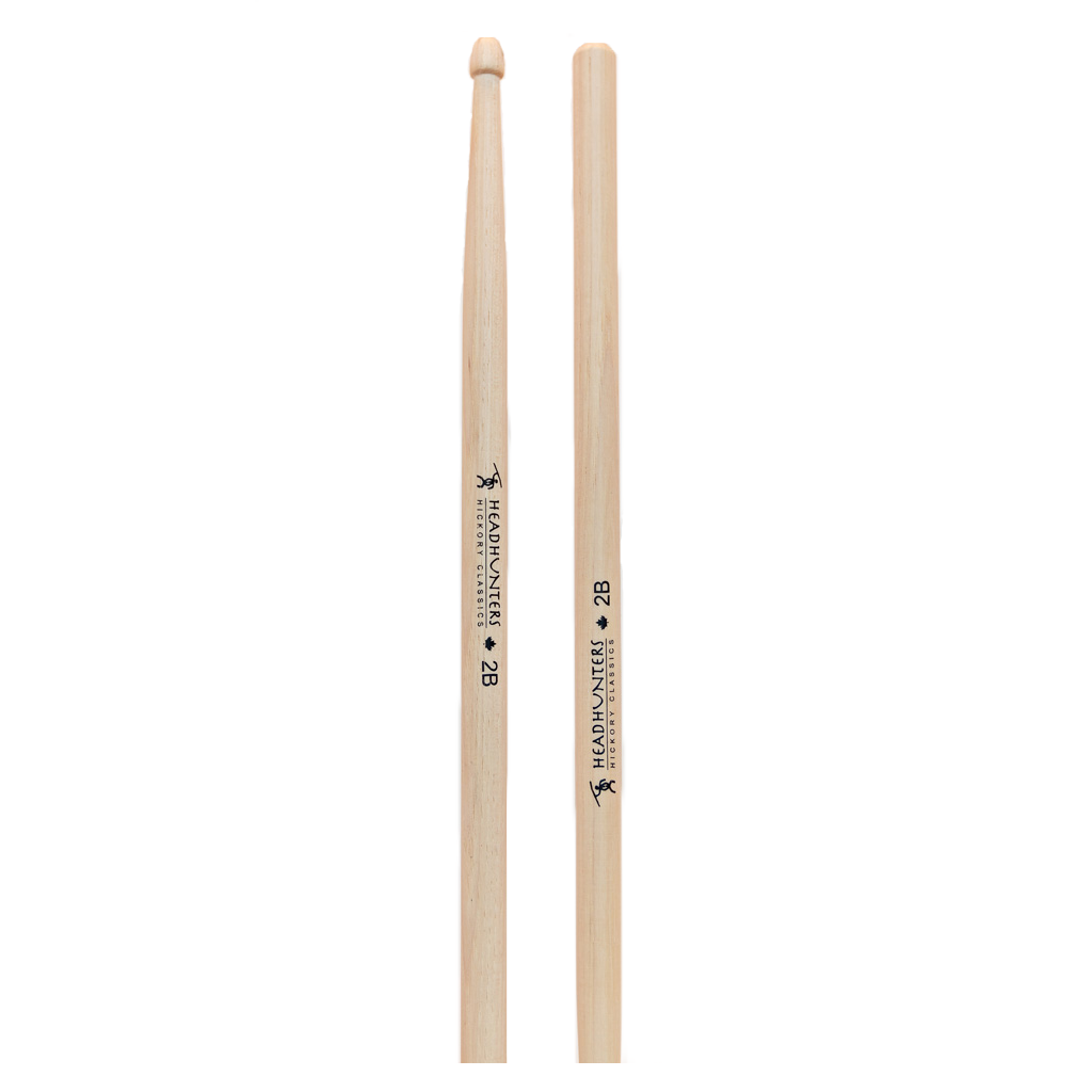 HeadHunters Maple Classics 2B Drum Sticks